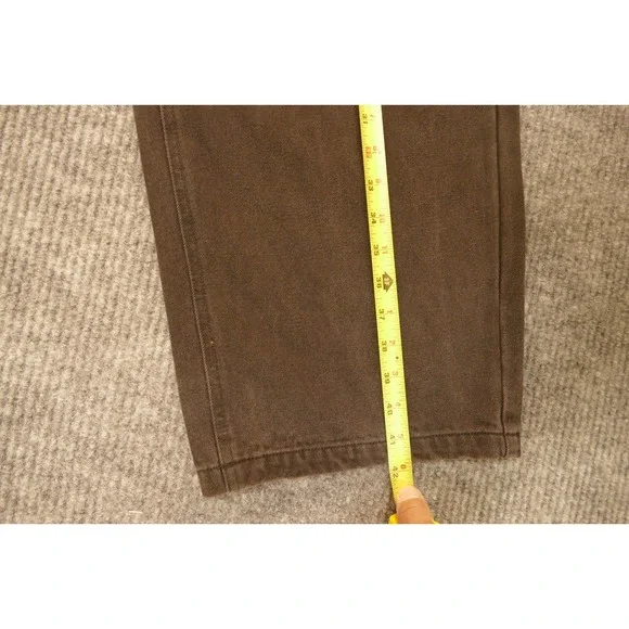 Men's Vivere Black Baggy Denim Jeans With Colt Gun Embroidery Size 34 Waist x 30 - Picture 7 of 11